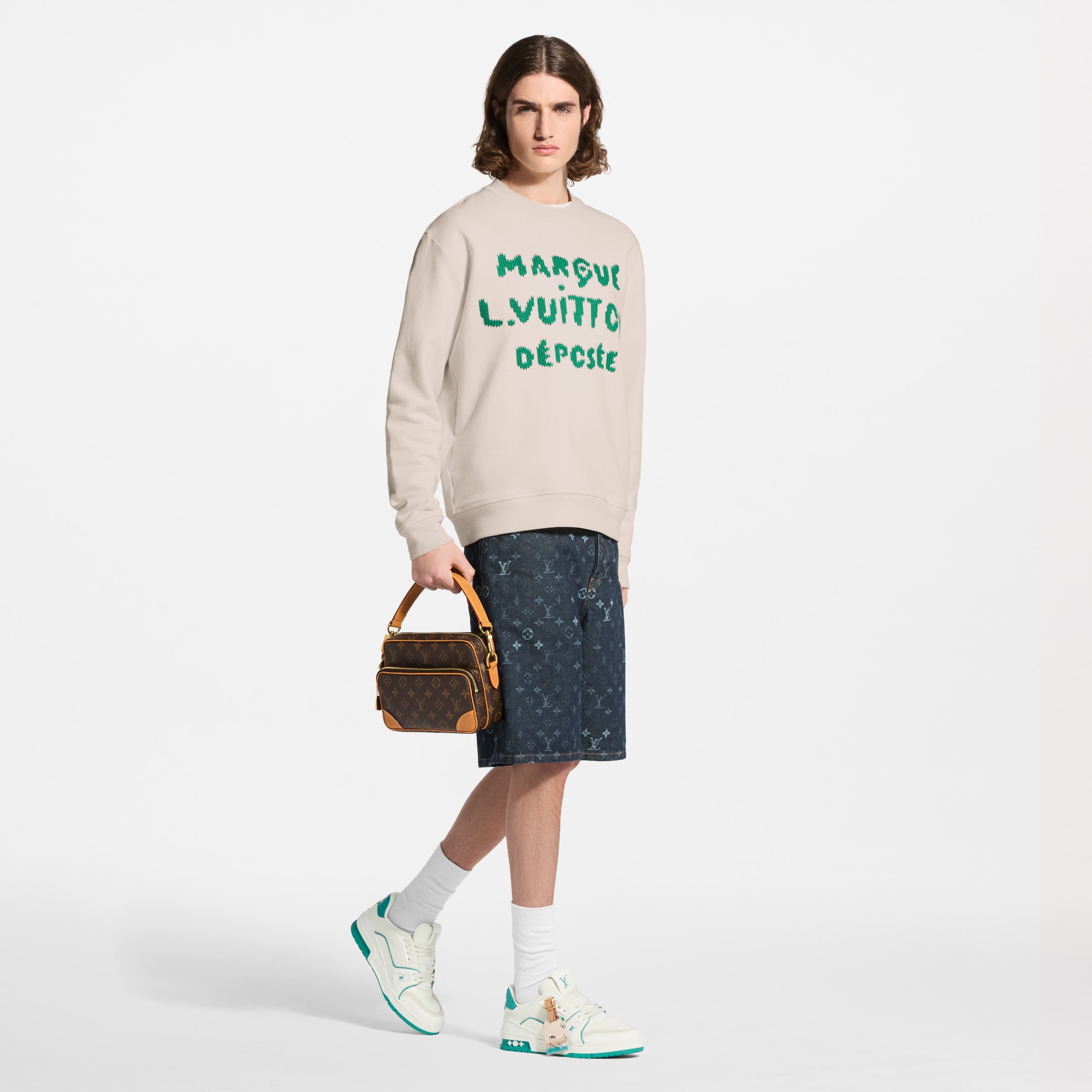 ルイヴィトン　トレーナー　Lサイズ　LOUIS VUITTON LV × TM LV トレイナー スニーカー ｜ルイ・ヴィトン 公式サイト - 1AJQC9